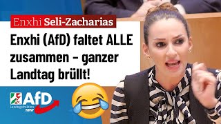 Im Landtag fliegen die Fetzen – Enxhi SeliZacharias AfD [upl. by Aleck]