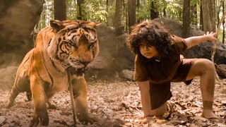 Mohanlal Biggest Blockbuster Best Tiger Fight Scene  Namitha  Telugu Movies  Kotha Cinema [upl. by Ifok]