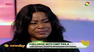 TV3Newday Watch an emotional moment as Chef Faila sheds tears on live television  FULL VIDEO [upl. by Bethezel]