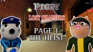 PAGE 1  Piggy The Lost Chapter  The Heist  Piggy Build Mode [upl. by Daiz]