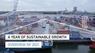 Port of Moerdijk an overview of the year 2021 [upl. by Tfat]