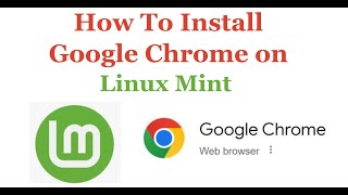 How to Install Google Chrome on Linux Mint [upl. by Nivart]