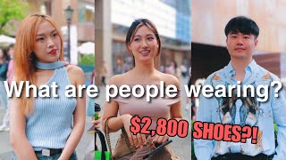 What Are People Wearing in China Latest Fashion from Shanghai [upl. by Hilar503]