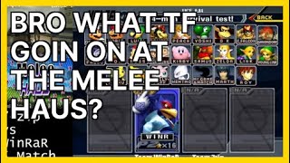 bro what tf goin on at the melee haus ssbme  Smash Melee Highlights [upl. by Bernardi]