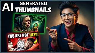 Make Viral AI YouTube THUMBNAILS with Free AI Tool in seconds [upl. by Anahsal495]