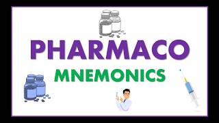 PHARMACOLOGY MNEMONICS [upl. by Brindle800]