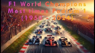 Sports 🚘 F1 🚘 1950  2024 🚘 Top Formula 1 Car Brands Most Podium 1 Finishes f1 formula1 [upl. by Trub]