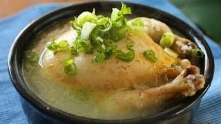 Ginseng Chicken Soup Samgyetang삼계탕 [upl. by Qifahs257]