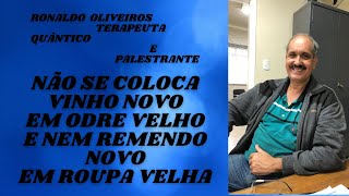 NÃO SE COLOCA VINHO NOVO EM ODRE VELHO NEM REMENDO NOVO EM ROUPA VELHO [upl. by Jackelyn]