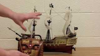 RC Pirate Ship Overview Tips and How To Get Started [upl. by Adelbert]