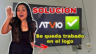 ✅️ Solución Smart TV Atvio se queda trabado en el logo no inicia [upl. by Eatnod]