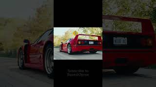 FERRARI F40 🟥🟥 shorts edit cars ferrari [upl. by Danziger]