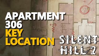 Apartment 306 Key Location Silent Hill 2 Remake [upl. by Ayatnahs426]