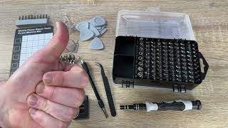 135 in 1 Feinmechaniker Werkzeug Set Mini Schraubenzieher 135pcs repair tool Unboxing amp Anleitung [upl. by Salot]