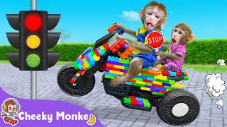 Scooter Safety Song  Traffic Safety Song  Cheeky Monkey  Nursery Rhymes amp Kids Songs [upl. by Catlin]