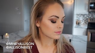 ARBONNE FALL GLAM MAKEUP TUTORIAL [upl. by Aelrac509]