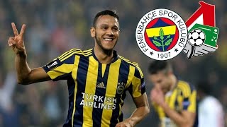 FENERBAHÇE vs LOKOMOTIV MOSCOW 20 GOL JOSEF SOUZA 16022016 MATCH REACTION [upl. by Armallas722]