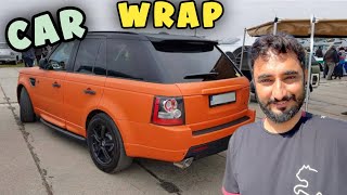 Range rover wrap start kerda colour Best a India wich  khoo wale [upl. by Elder]