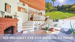 823 Wellesley Ave Los Angeles CA 90049 [upl. by Siraved361]