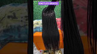 Trenzas africanas sin NUDO 🪢 Espectacular trenzasafricanas pasoapaso trenzas [upl. by Hteik]