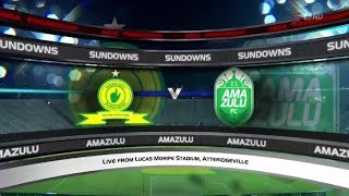 Absa Premiership 20172018  Mamelodi Sundowns vs AmaZulu FC [upl. by Iris]