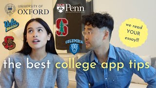 ace your US amp UK college application top tips amp get your essay read by maudy ayunda amp jesse choi [upl. by Ker]