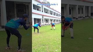 Wicket keeping Drills2 [upl. by Atsirhcal787]