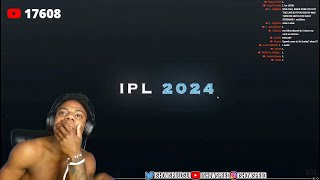 IshowSpeed Reacts To IPL 2024 🔥😳  Reacted To Ms Dhoni And Virat Kohli [upl. by Rashidi]