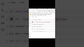 Song Lyrics Finder in Python with Free JSON API  Short Video [upl. by Vinia]