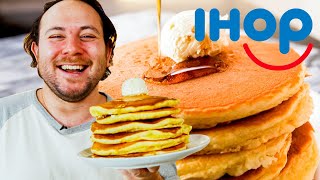 Remaking The Perfect Copycat IHOP Buttermilk Pancakes  Delish [upl. by Aiel647]