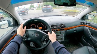 2007 Toyota Avensis  POV Test Drive [upl. by Nnawaj]