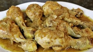 Muslos de pollo encebollados [upl. by Fridell513]