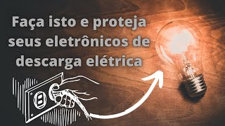 5 COISAS QUE PROTEGEM SUA TV DE UMA DESCARGA ELÉTRICA [upl. by Suirauqed]