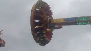 Scary Amusement Park Rides in China 铁路公园 [upl. by Inessa]