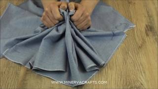 Plain Cotton Chambray Denim Dress Fabric [upl. by Greyso]