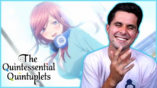 quotTAKE RESPONSIBILITYquot The Quintessential Quintuplets Episode 2 Live Reaction [upl. by Hewitt302]