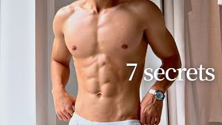 7 Secrets To Building An Aesthetic Body [upl. by Nawaj]