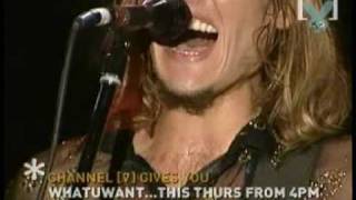 Silverchair  Anas Song Live  BDO 2002 [upl. by Elleniad]