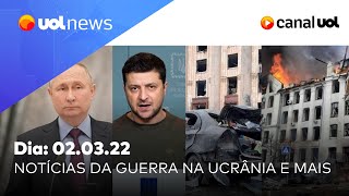 Guerra na Ucrânia Últimas notícias e análises pesquisa PoderData Lula PSDB e mais  UOL News [upl. by Anirtal179]