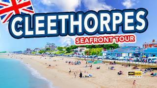 CLEETHORPES  Full tour of Cleethorpes seafront beach and town centre [upl. by Drofnil260]