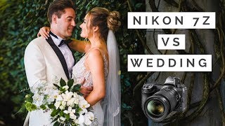 Nikon Z7 vs a Real Wedding  Lowlight autofocus accuracy Banding Battery Life Sorry Fanboys 😫 [upl. by Pickett]