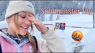 Mein SCHLIMMSTER BESTER Tag POWDER ALERT 🥴  Snowboarden trotz Lockdown Vlog 2 [upl. by Orozco641]