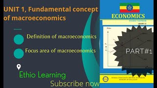 grade 12 Economics unitt 1 Fundamental concept of macroeconomicspart1 [upl. by Chill]