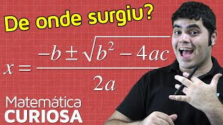 Dedução da Fórmula de Bhaskara Completando o Quadrado  Matemática Rio [upl. by Noyes]