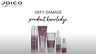 JOICO Defy Damage Product Knowledge [upl. by Notxed281]