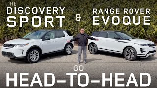 The Discovery Sport and Range Rover Evoque go HeadtoHead [upl. by Inaffyt]