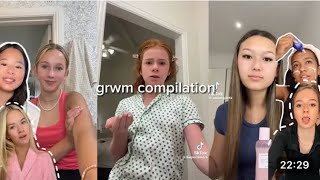 Grwm TikTok complication 💗 featuring Harper zilmer Katie fangggpaislee Nelson and more [upl. by Meggs]