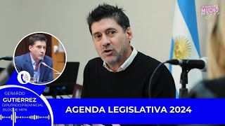 Gerardo GutierrezDip Provincial MPNAgenda legislativa 2024 [upl. by Balliett206]