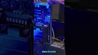 How CPUs Stay Cool While Submerged in Liquid with Immersion Coolingshortsfeed shortsviral [upl. by Jamill]