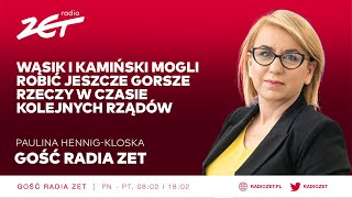 Paulina HennigKloska Wąsik i Kamiński mogli robić jeszcze gorsze rzeczy w czasie kolejnych rządów [upl. by Lavoie]